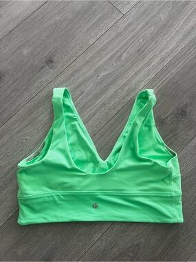 lululemon athletica Neon Green Sports Bra